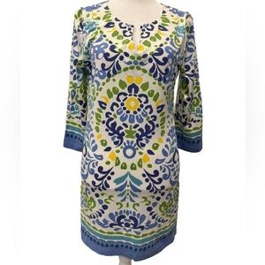 Barbara Gerwit Pattern Shift Dress